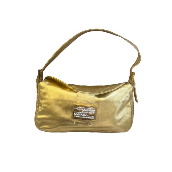 Fendi Handbags - Fendi Gold Baguette